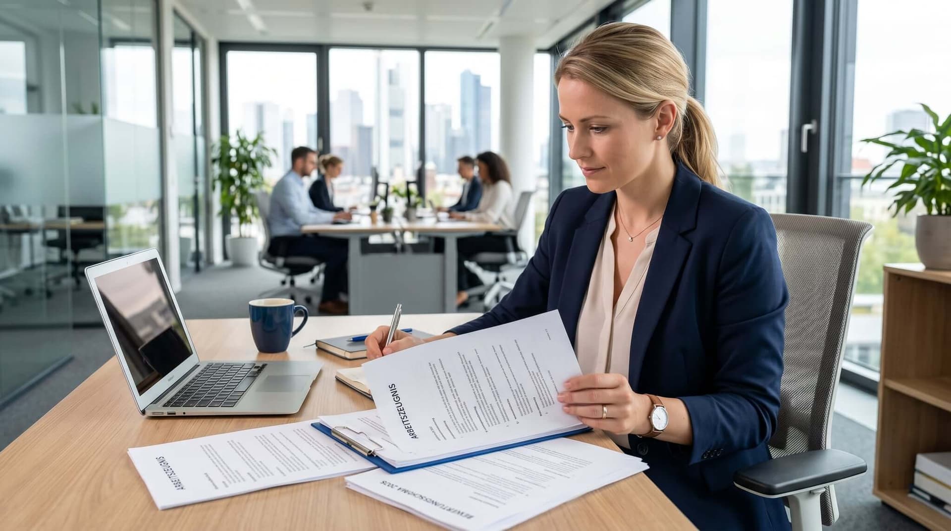 Arbeitszeugnis Formulierungen 2026 — 50 Beispiele mit Bedeutung und Note-Bewertung